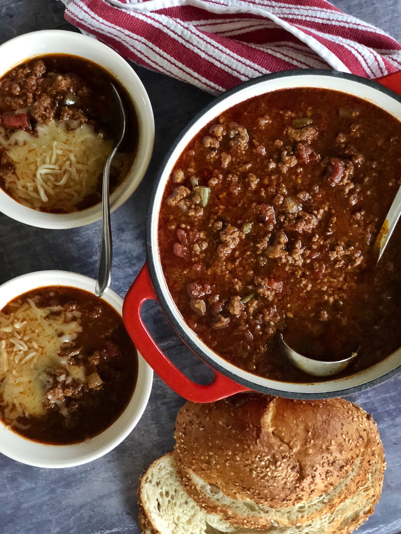 Best Texas-Style Beef Chili for a Crowd